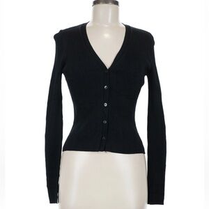 Abercrombie & Fitch Cardigan in Navy Blue